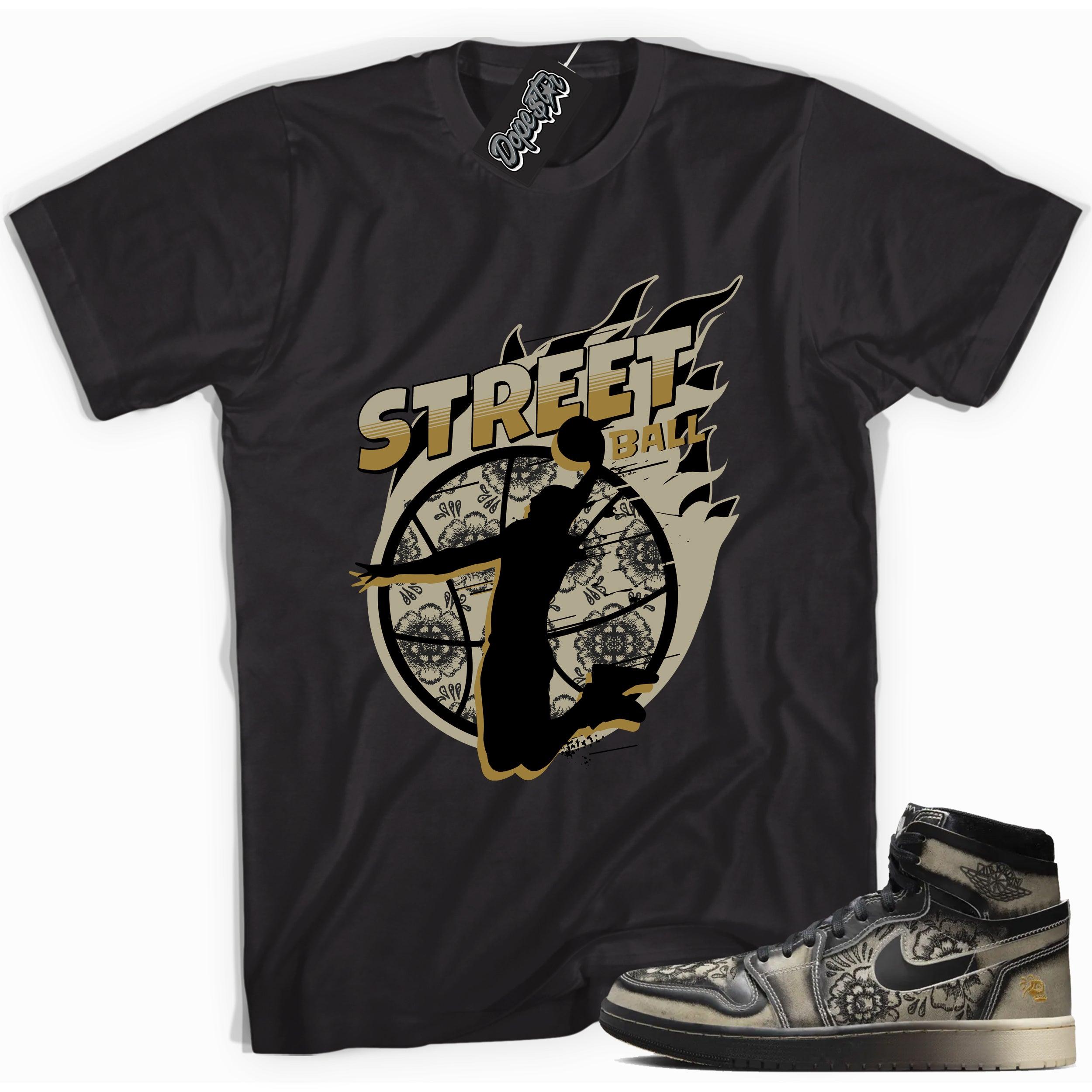Air Jordan 1 High Zoom Comfort 2 Dia de Muertos Shirt - Street Ball - Sneaker Shirts Outlet