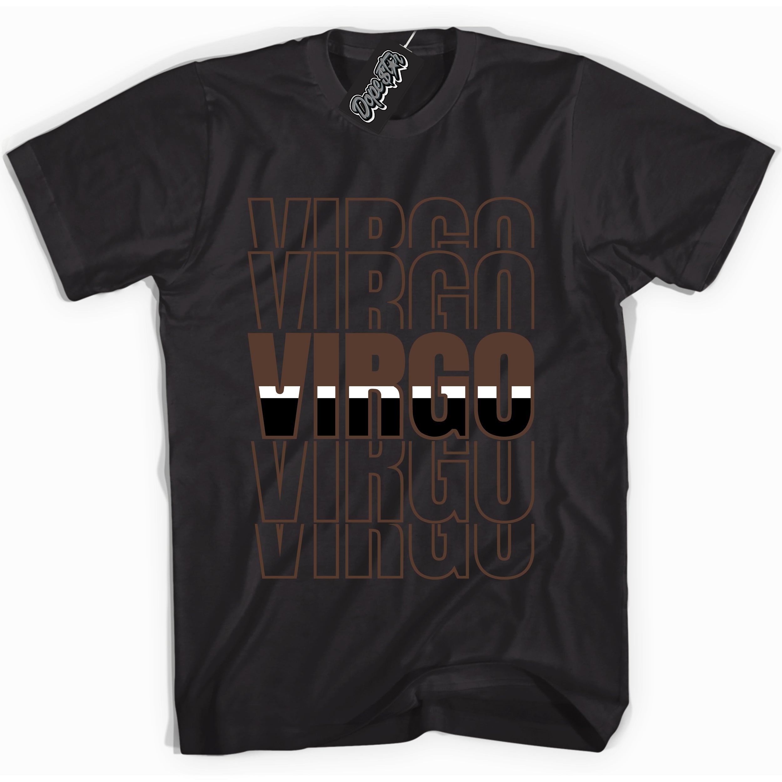 Cool Black graphic tee with “ Virgo ” design, that perfectly matches Palomino 1s sneakers 