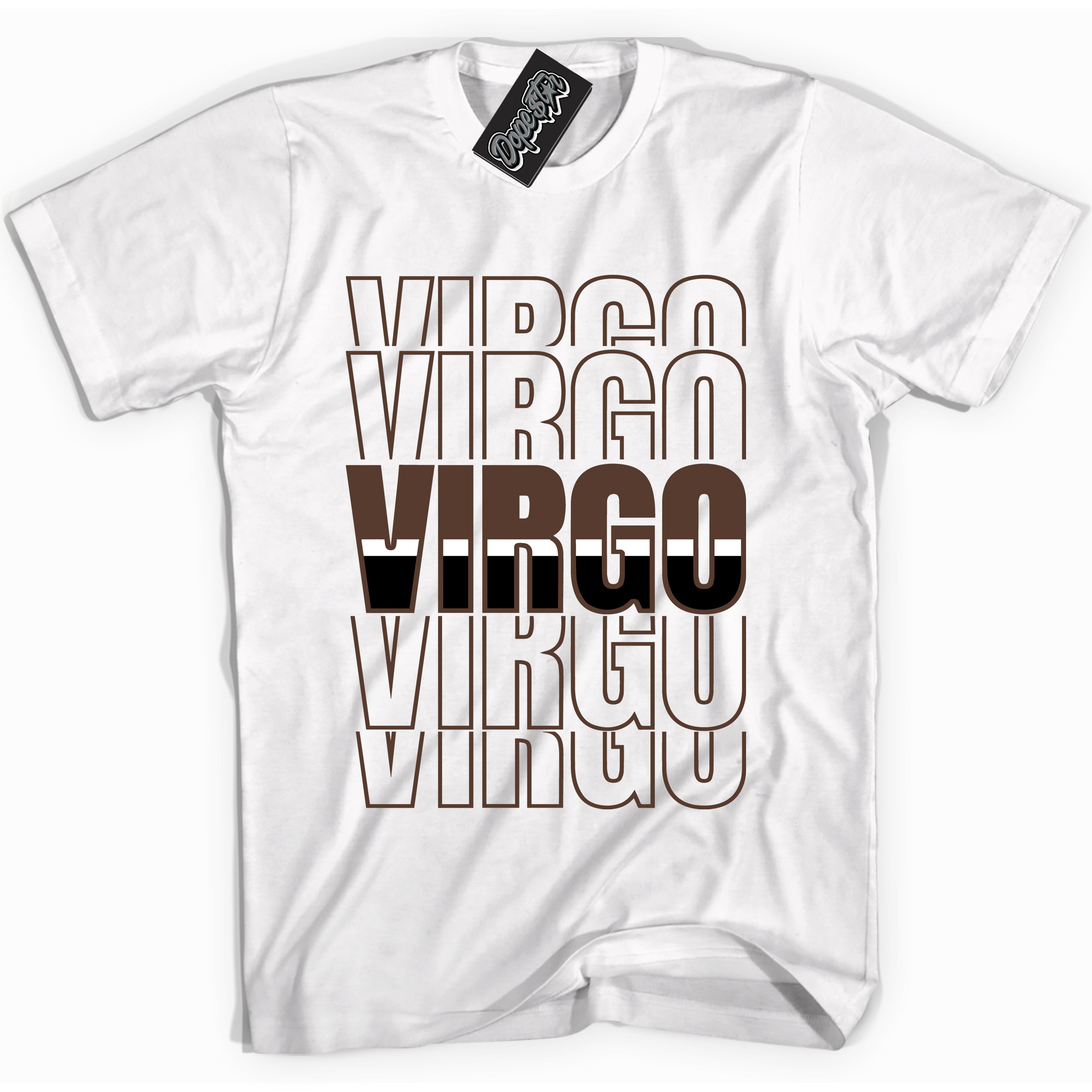 Cool White graphic tee with “ Virgo ” design, that perfectly matches Palomino 1s sneakers 