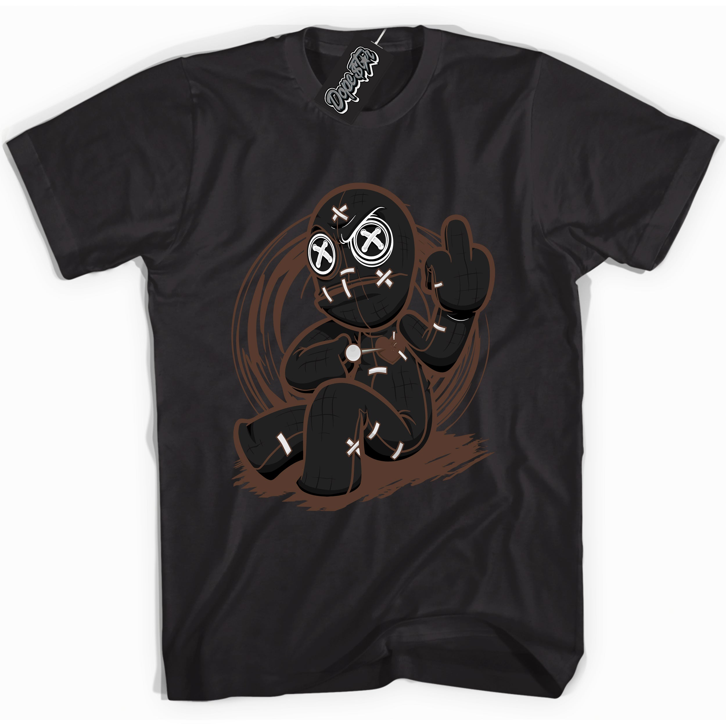 Cool Black graphic tee with “ VooDoo Doll ” design, that perfectly matches Palomino 1s sneakers 