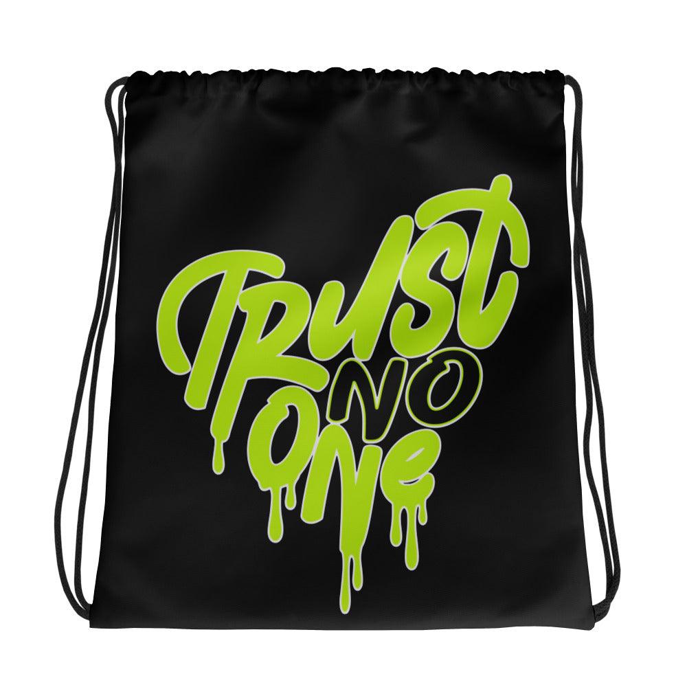 1s High Visionaire Drawstring Bag Trust No One Heart - Sneaker Shirts Outlet