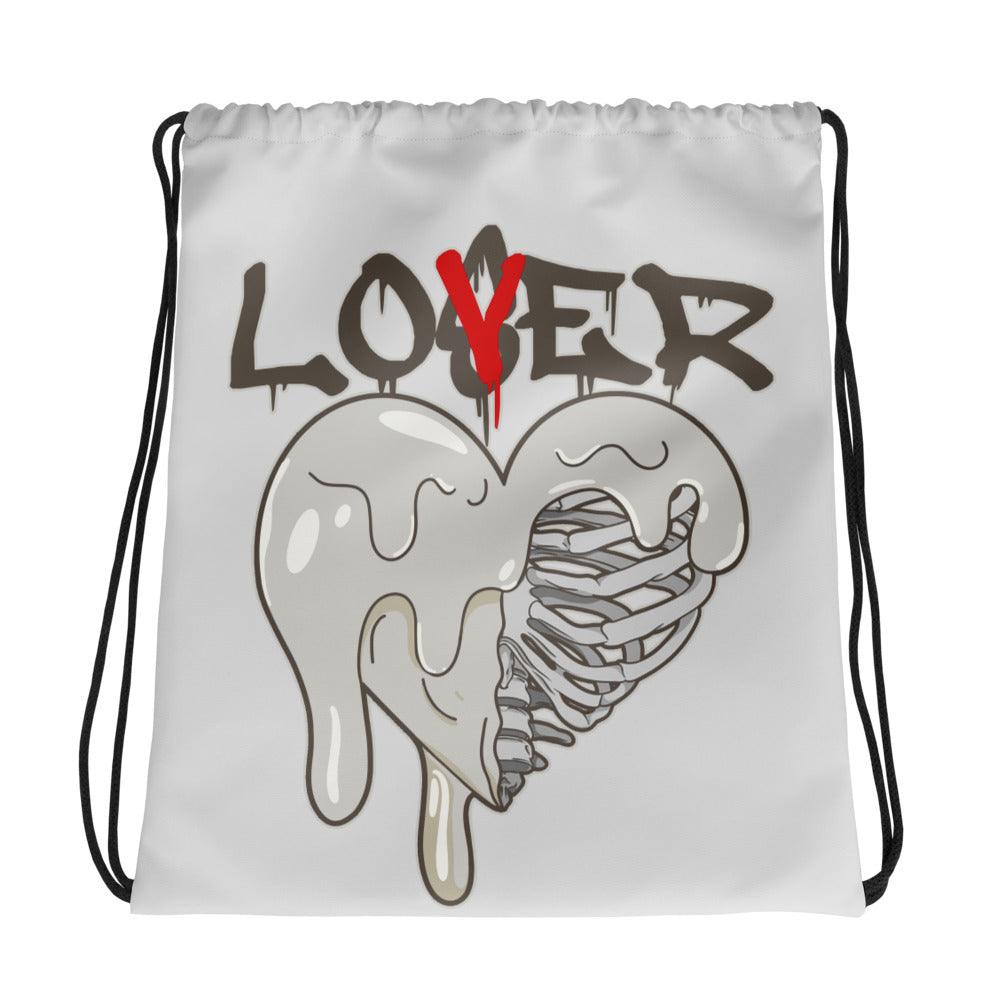 1s Travis Scott Low Reverse Mocha Drawstring Bag Lover - Sneaker Shirts Outlet