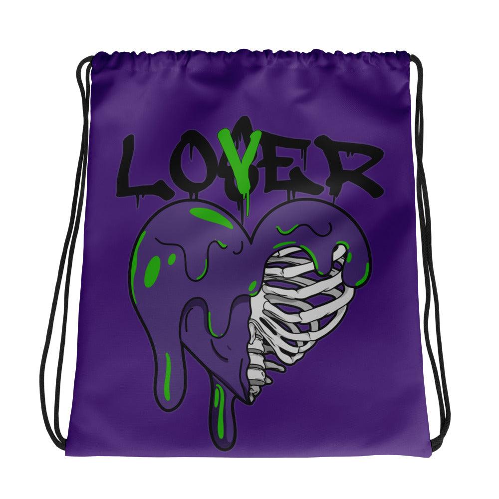 13s Court Purple Drawstring Bag Lover - Sneaker Shirts Outlet