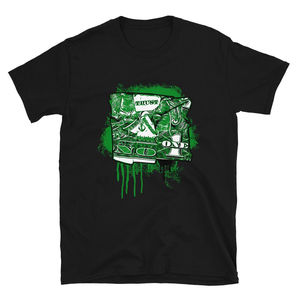 Air Jordan 1 Low Lucky Green Shirt - Trust No One Dollar - Sneaker Shirts Outlet