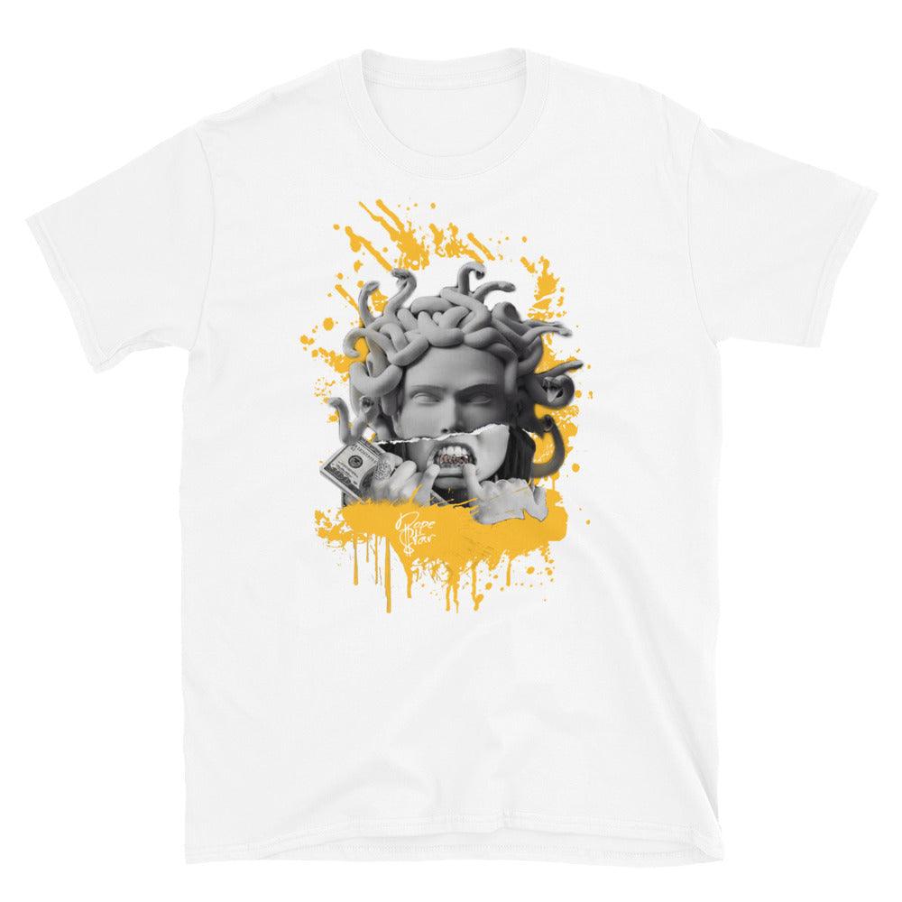 Air Jordan 11 Retro Low Yellow Snakeskin - Medusa - Sneaker Shirts Outlet