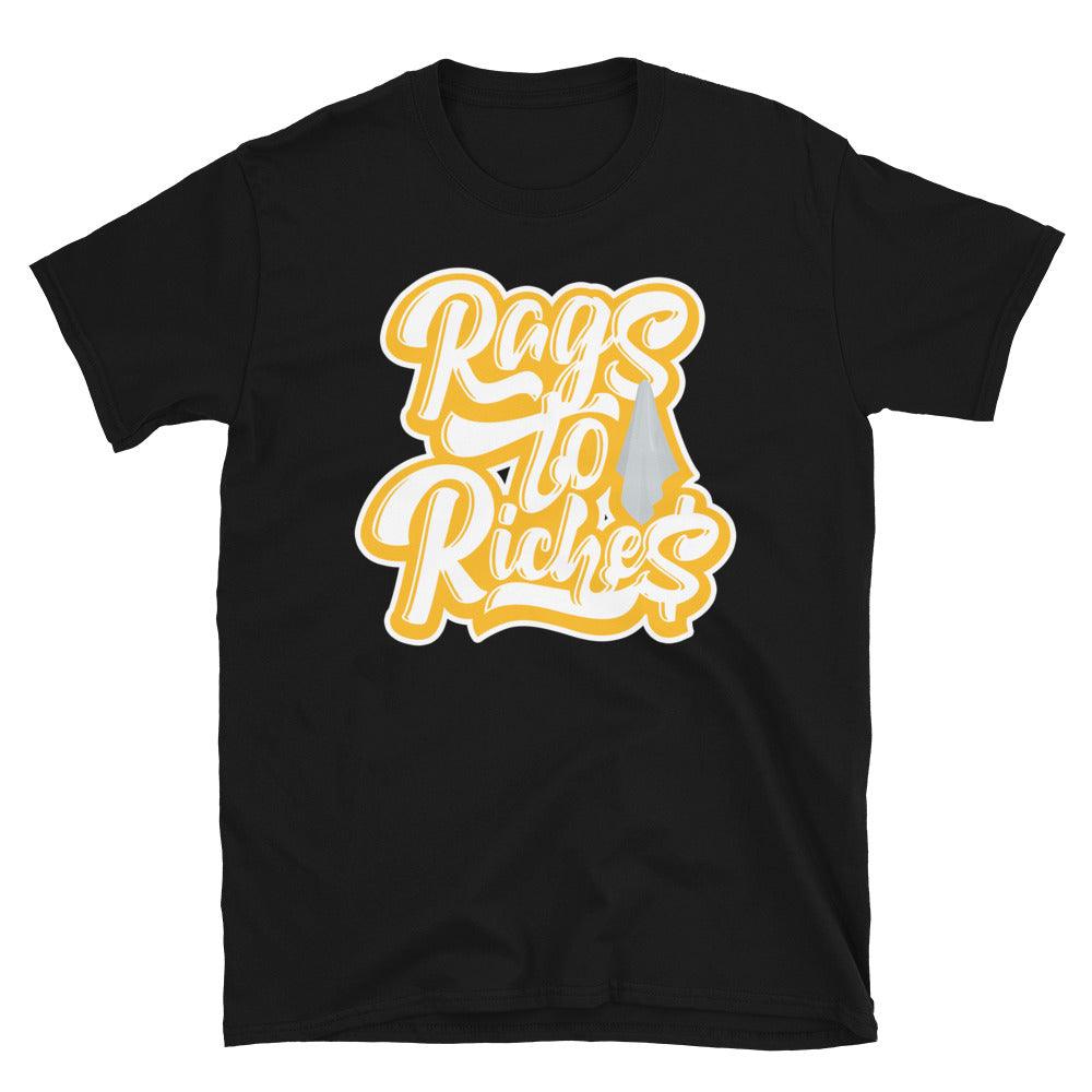 Air Jordan 11 Retro Low Yellow Snakeskin - Rags To Riches - Sneaker Shirts Outlet