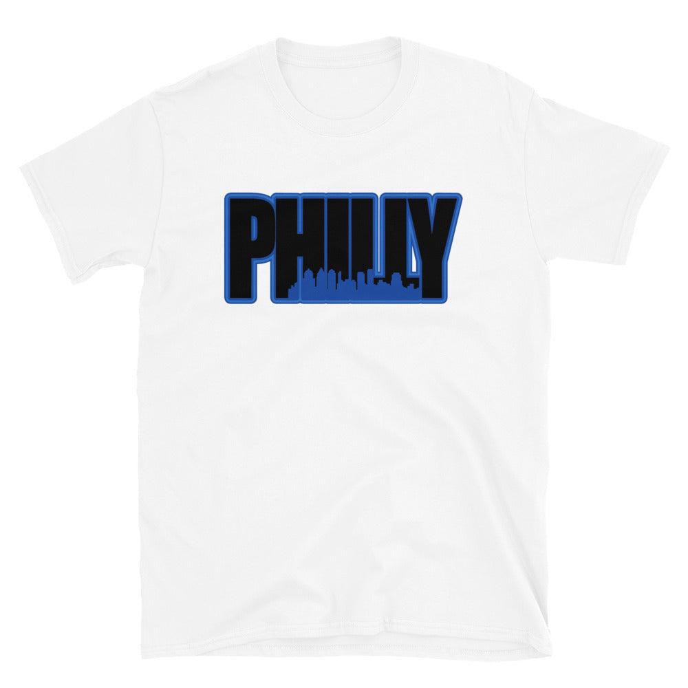 Air Jordan 12 Retro Black Game Royal - Philly - Sneaker Shirts Outlet