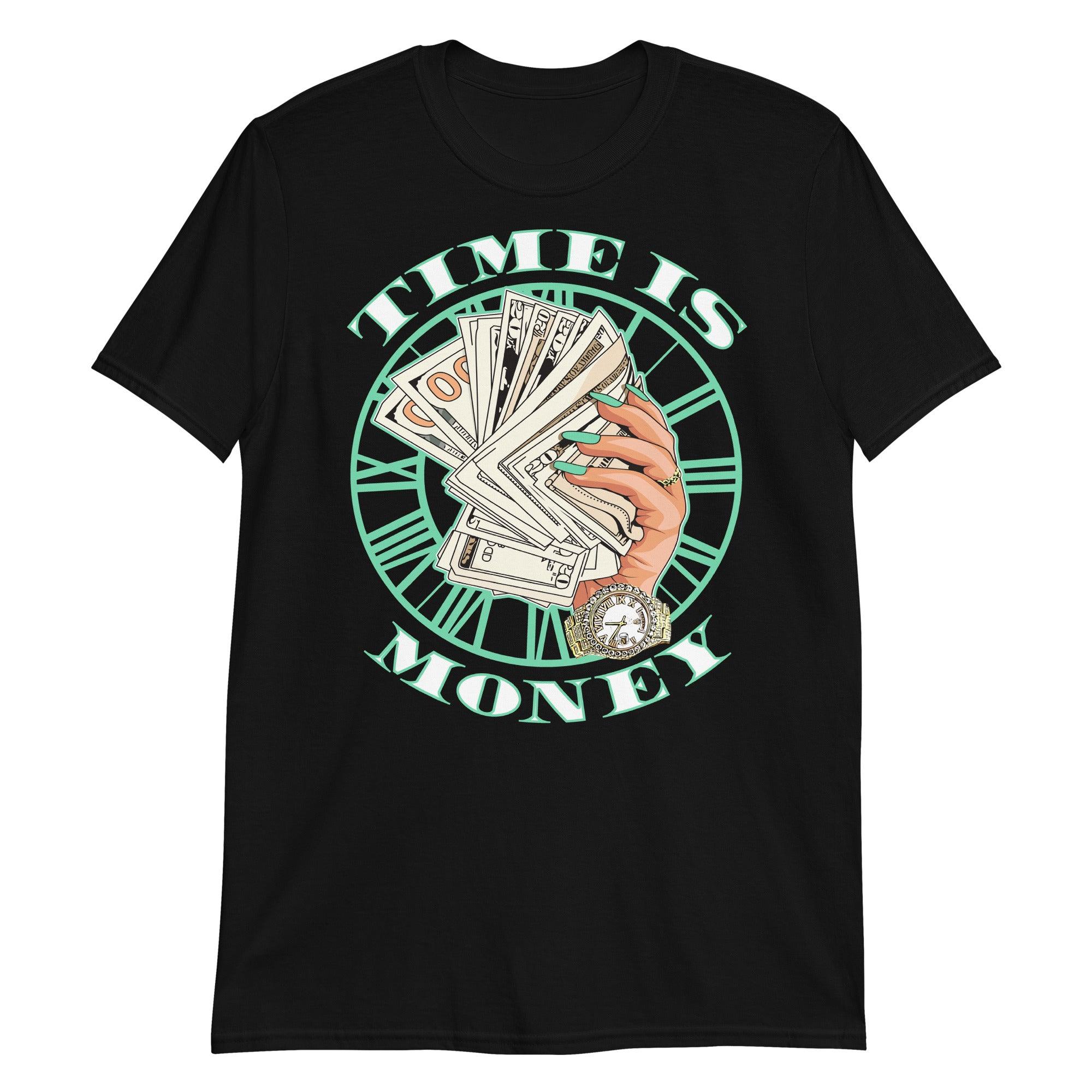 Dunks Low Green Glow Shirt Time is Money Shirt