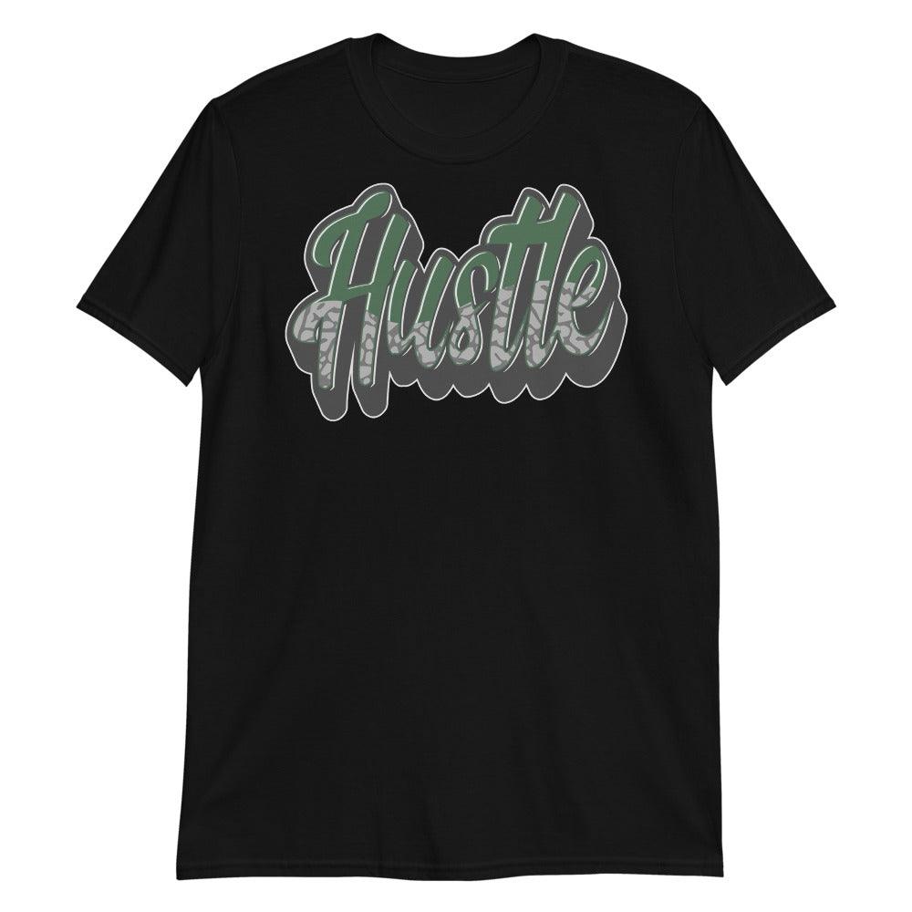 3s Pine Green Shirt Hustle