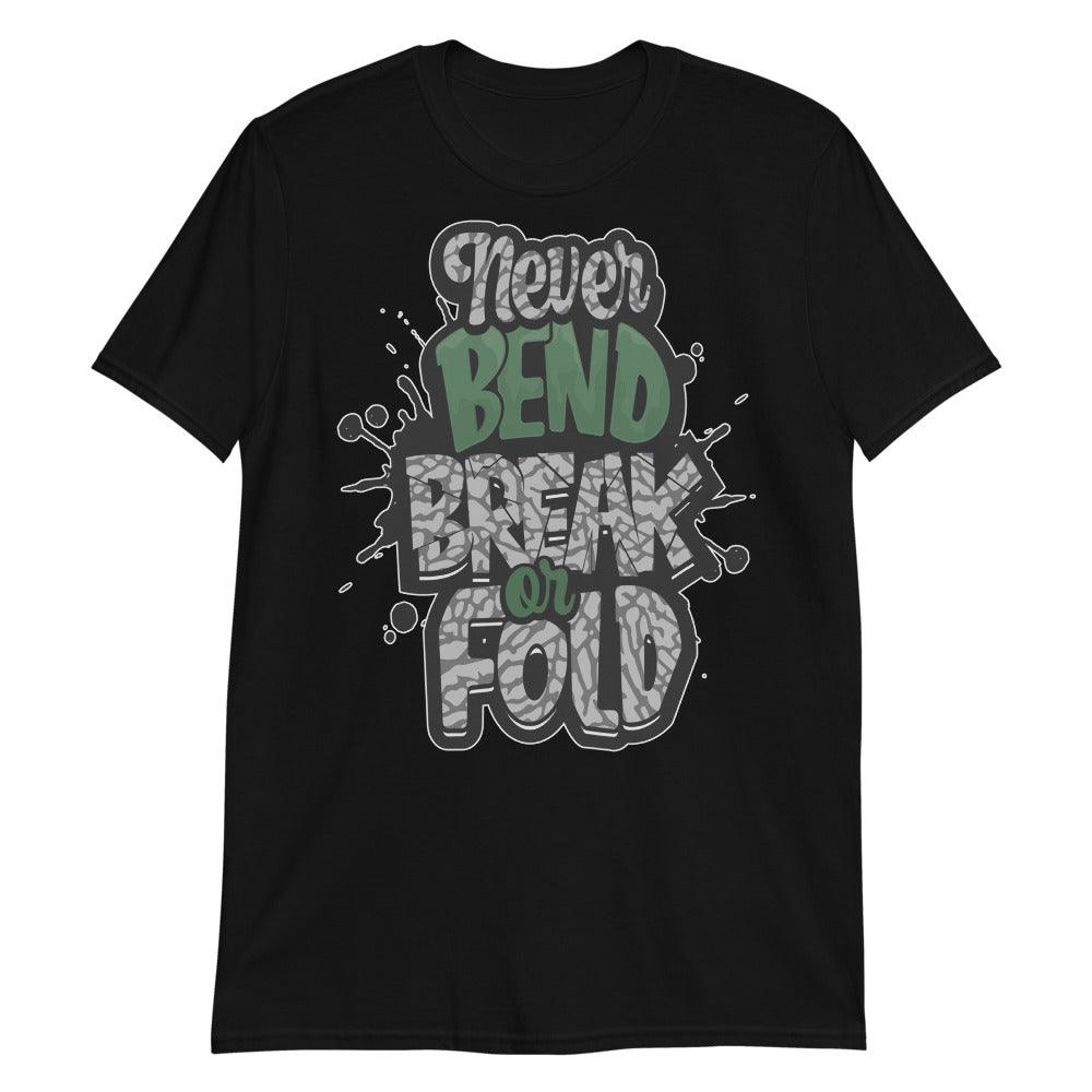 3 Pine Green Shirt Never Bend