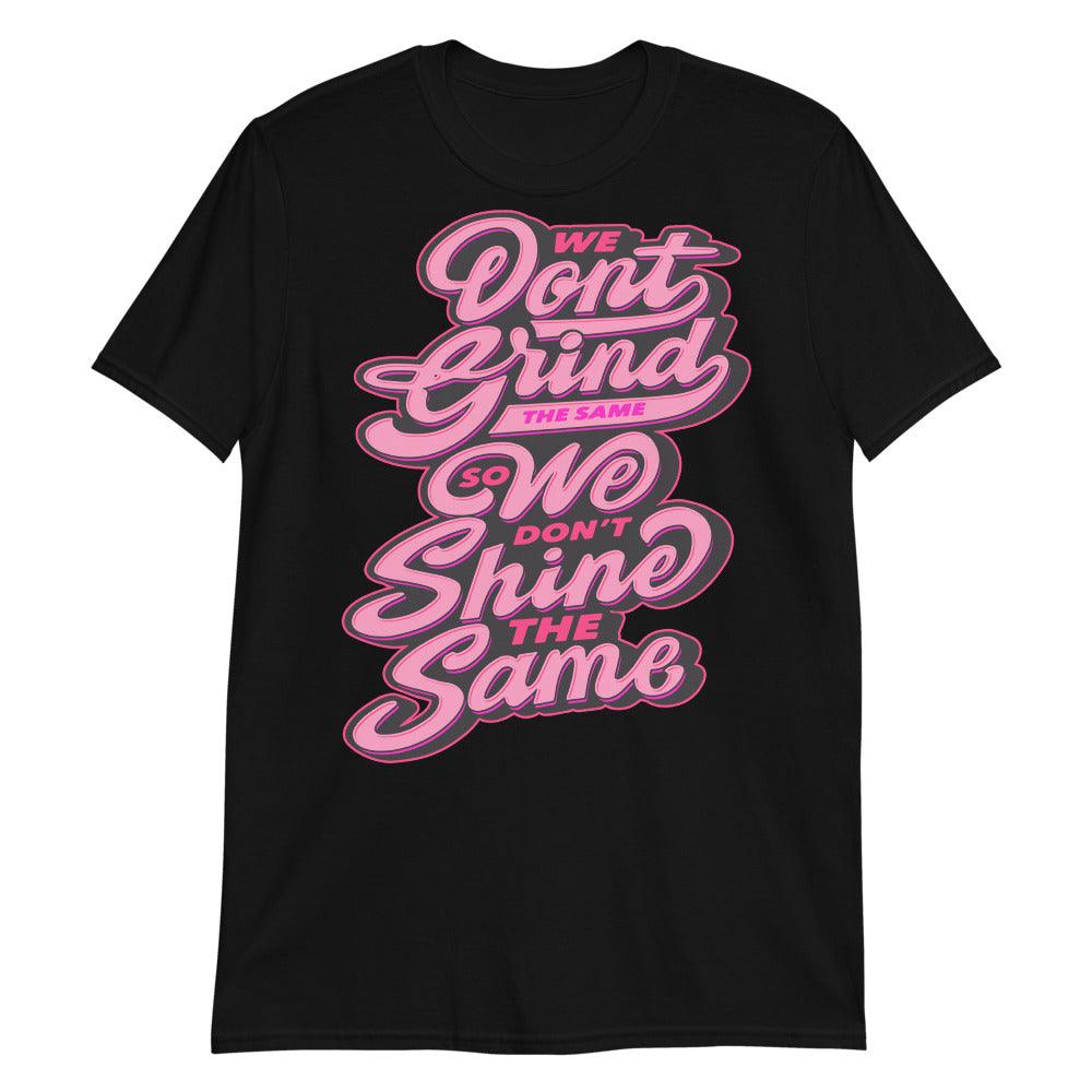 14s Low Shocking Pink Shirt Grind and Shine - Sneaker Shirts Outlet