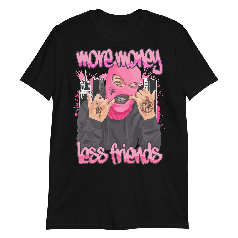 14s Low Shocking Pink Shirt More Money Less Friends