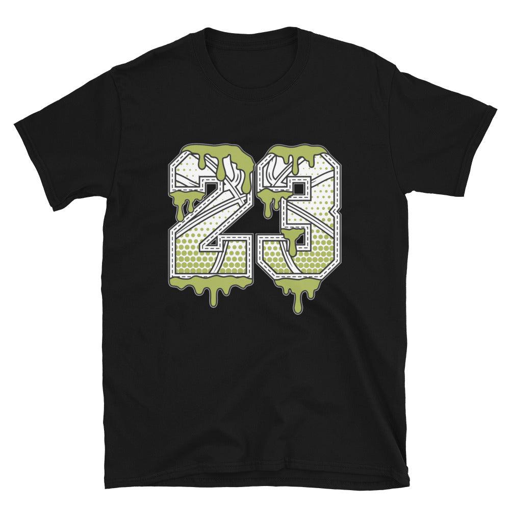 Snakeskin Vivid Green 1s DopeStar Shirt 23 Ball - Sneaker Shirts Outlet