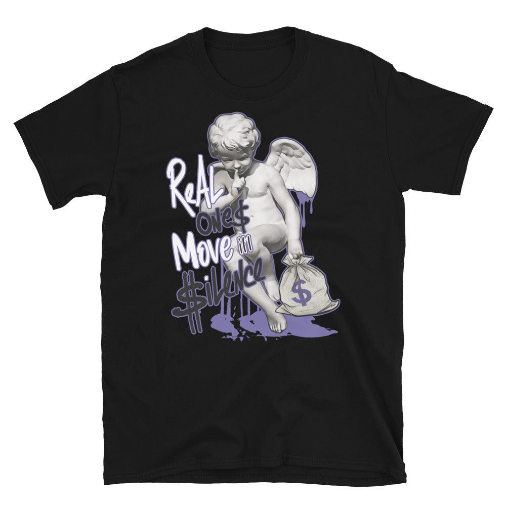 1s Mid White Black Purple Shirt Real Ones - Sneaker Shirts Outlet