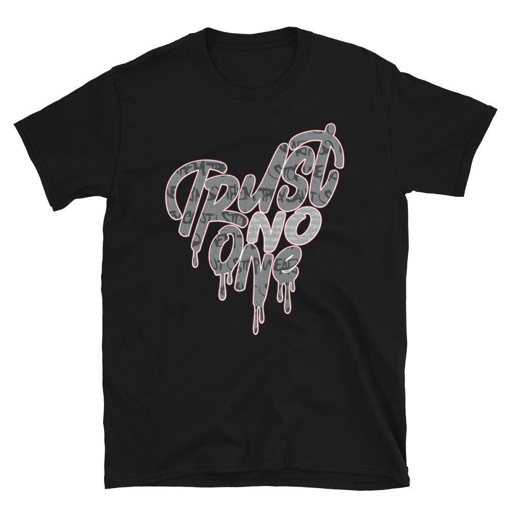 Rebellionaire 1s DopeStar Shirt Trust No One Heart - Sneaker Shirts Outlet