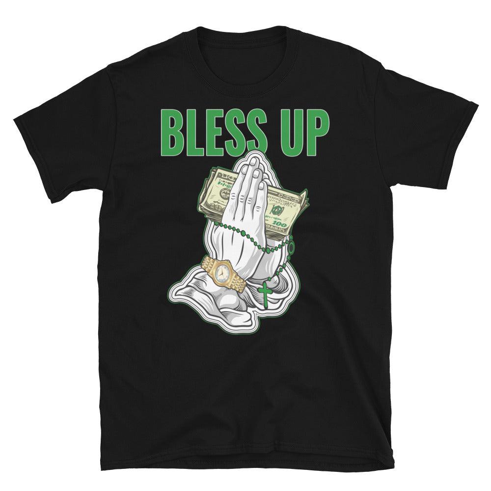 Air Jordan 1 Low Lucky Green Shirt - Bless Up - Sneaker Shirts Outlet