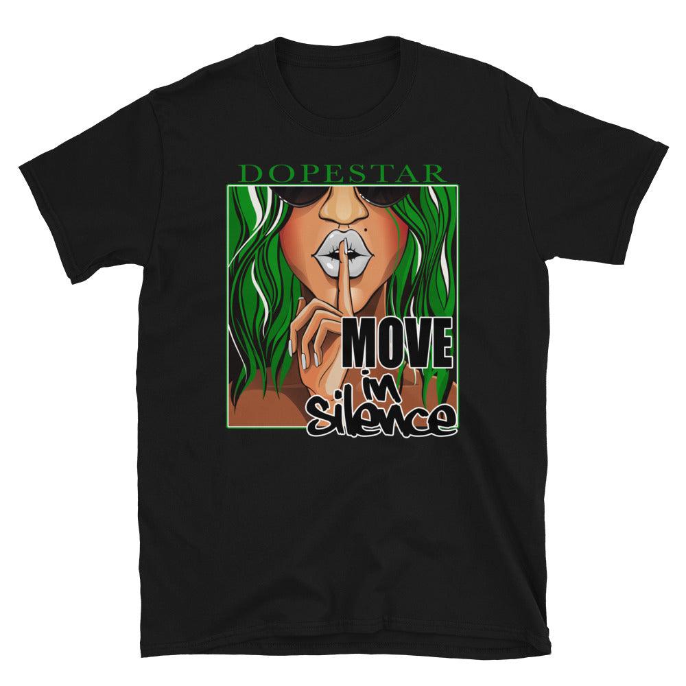 Air Jordan 1 Low Lucky Green Shirt - Move In Silence - Sneaker Shirts Outlet