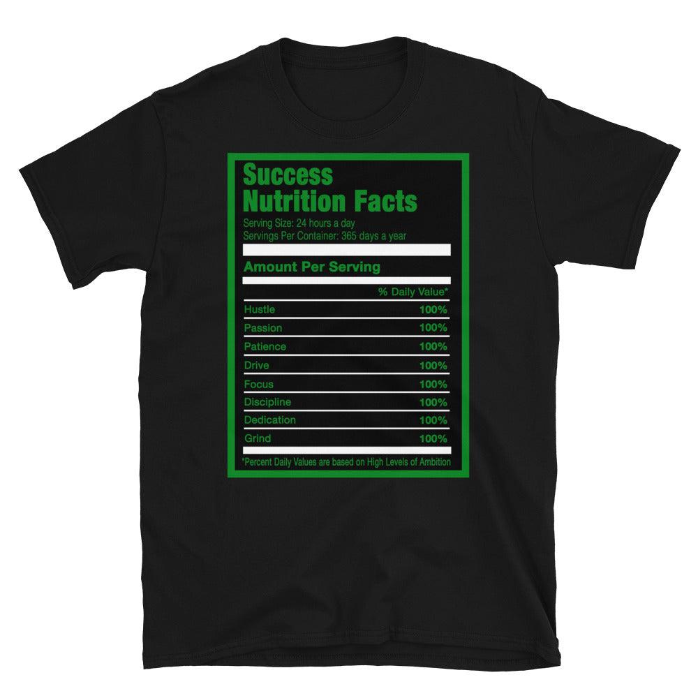 Air Jordan 1 Low Lucky Green Shirt - Success Nutrition Facts - Sneaker Shirts Outlet