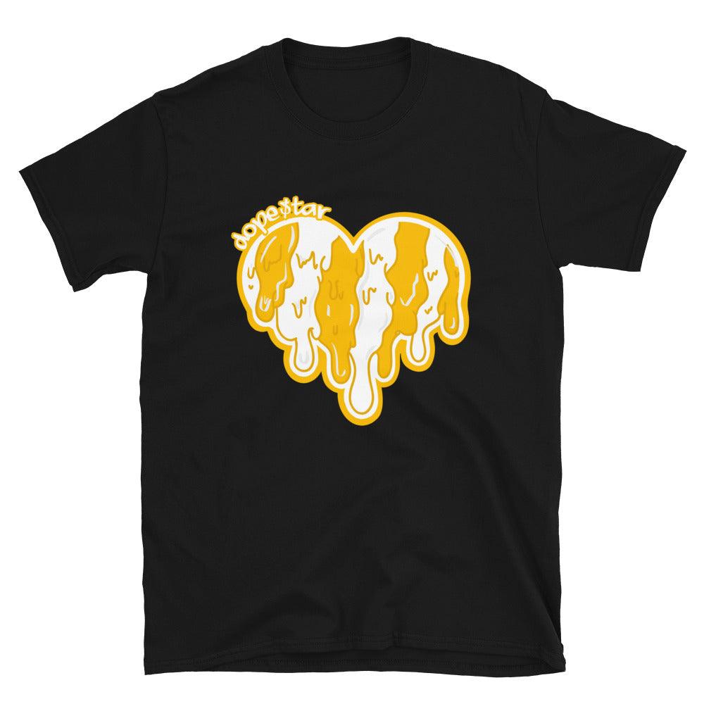 Air Jordan 11 Retro Low Yellow Snakeskin - Melting Heart - Sneaker Shirts Outlet