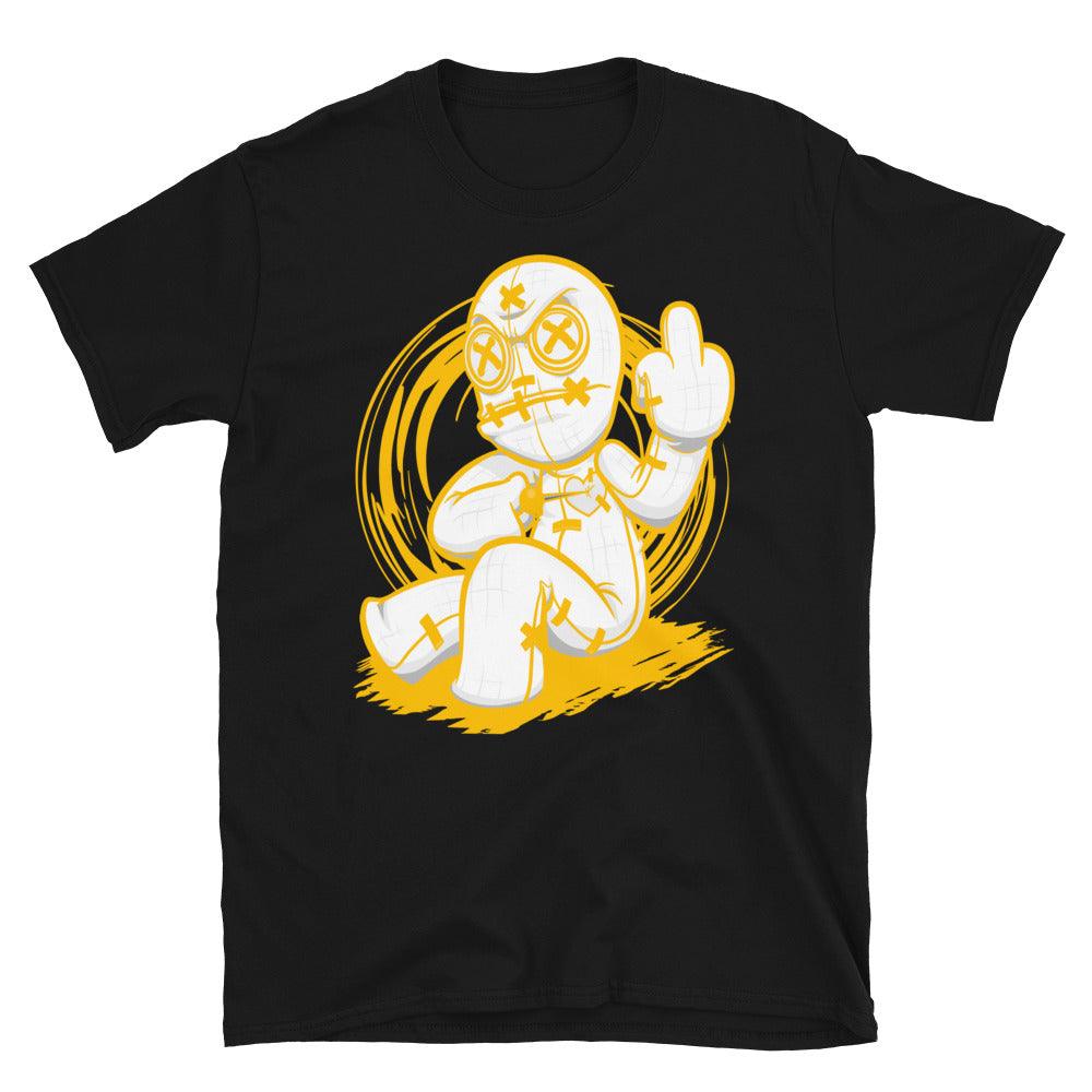 Air Jordan 11 Retro Low Yellow Snakeskin - Voodoo Doll - Sneaker Shirts Outlet