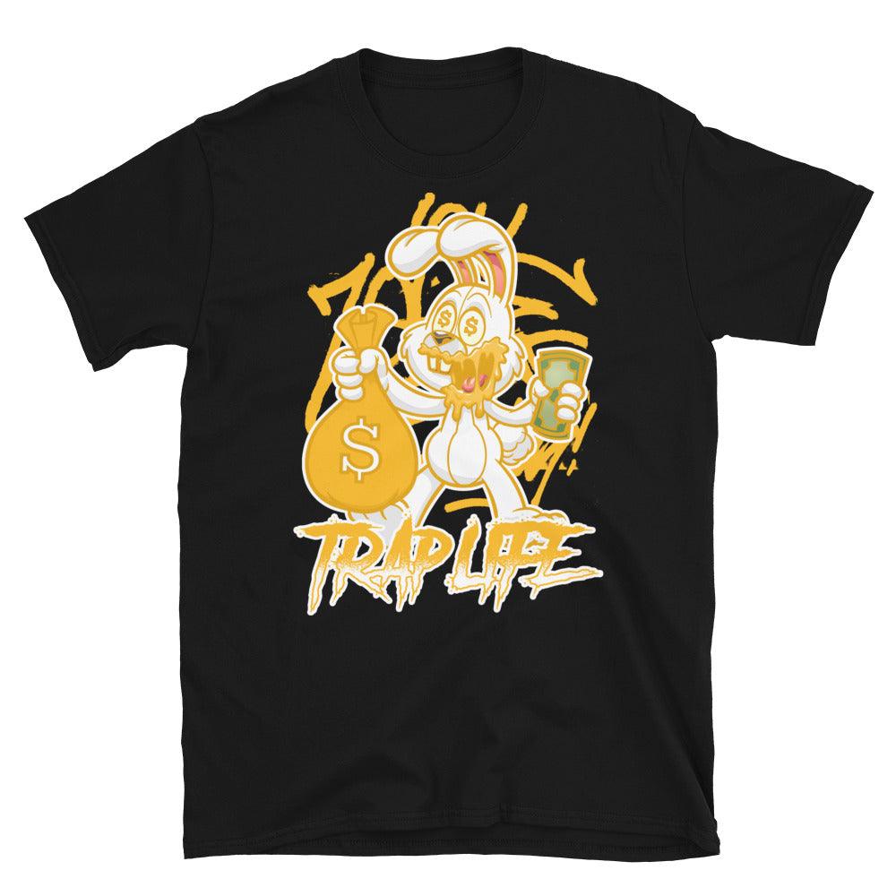 Air Jordan 11 Retro Low Yellow Snakeskin - Trap Life Rabbit - Sneaker Shirts Outlet