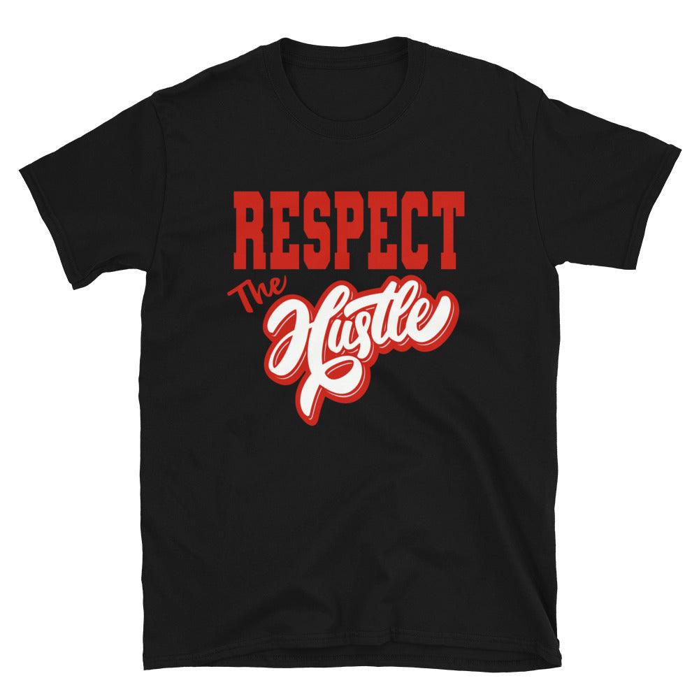 Nike Dunk High White Picante Red - Respect The Hustle - Sneaker Shirts Outlet