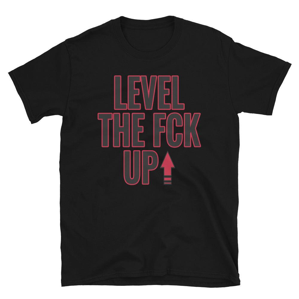 Air Jordan 4 Red Thunder - Level Up - Sneaker Shirts Outlet