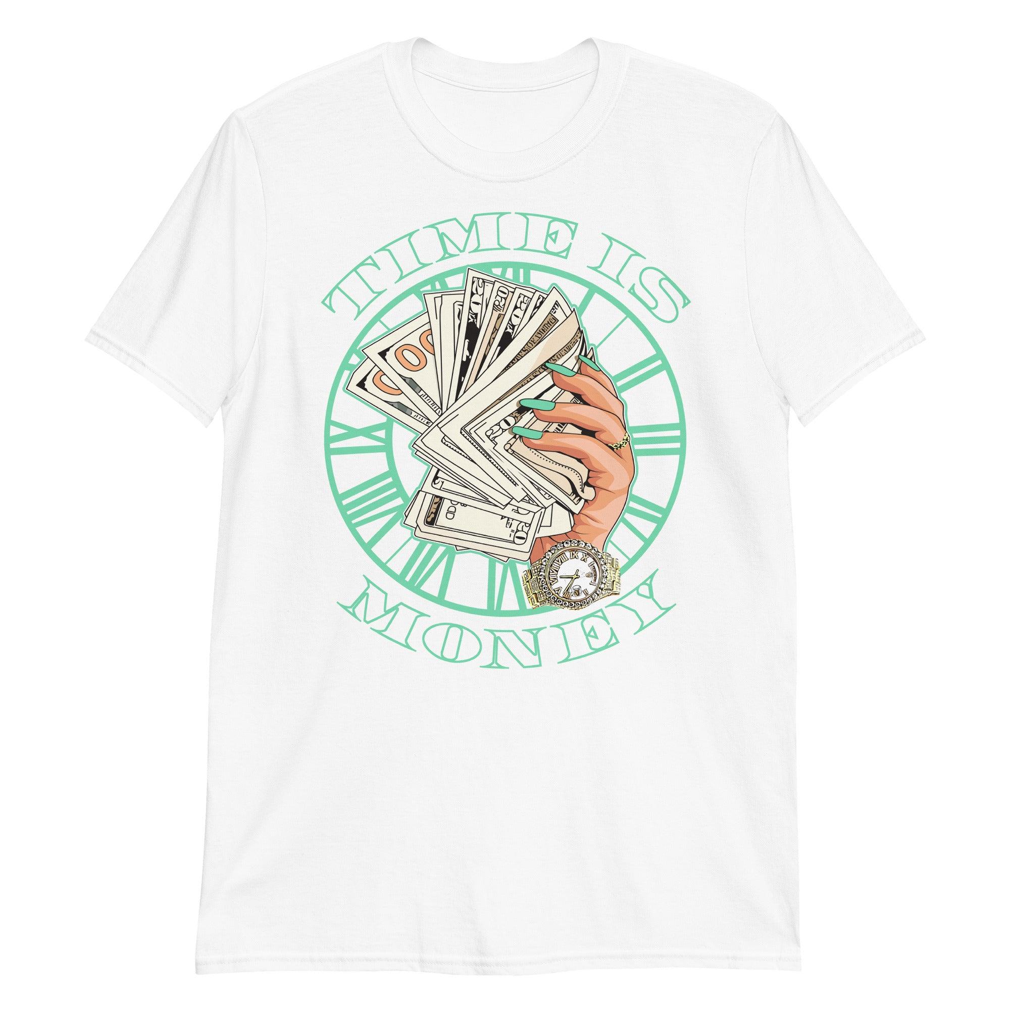 Dunks Low Green Glow Shirt Time is Money Shirt