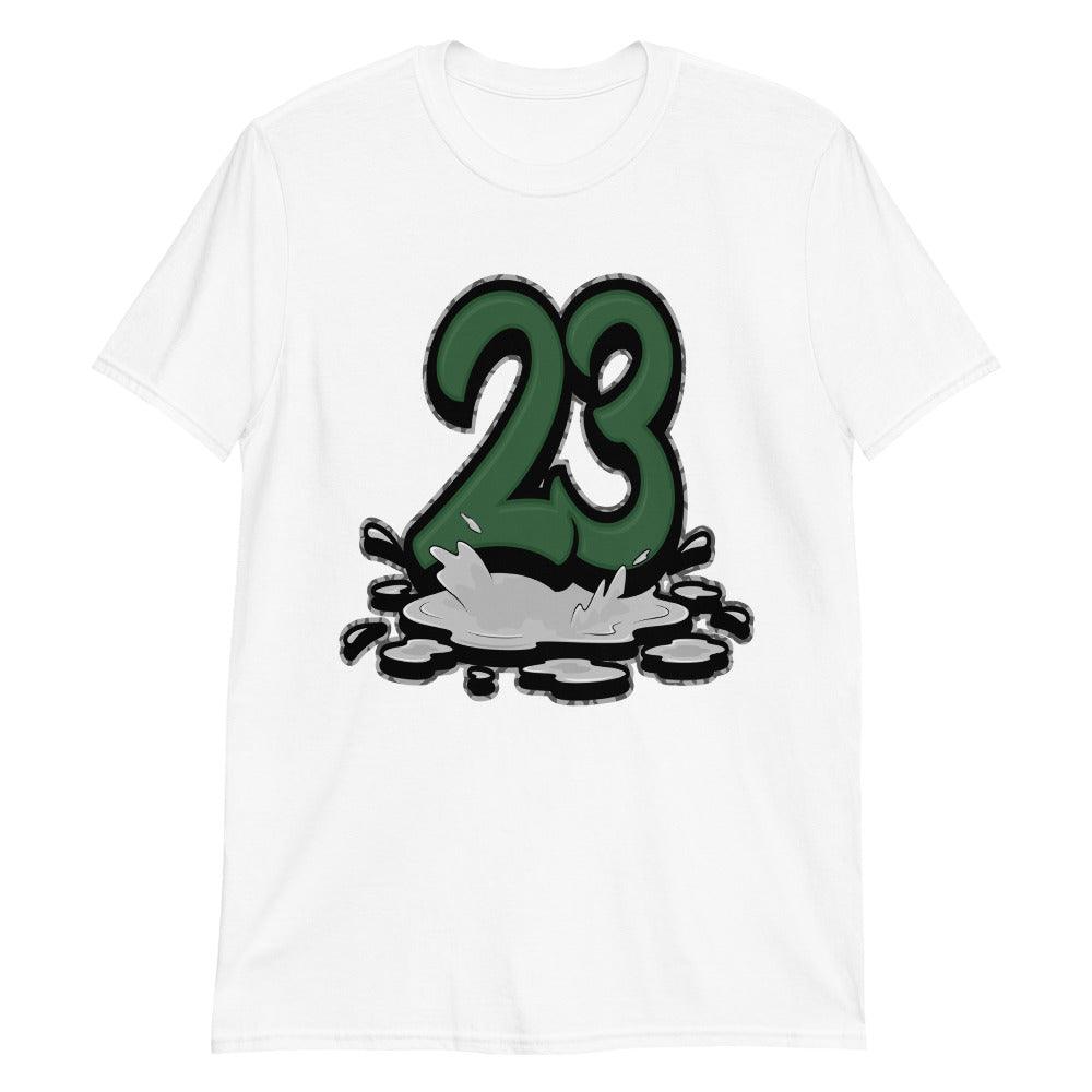 3s Pine Green Shirt 23 Melting