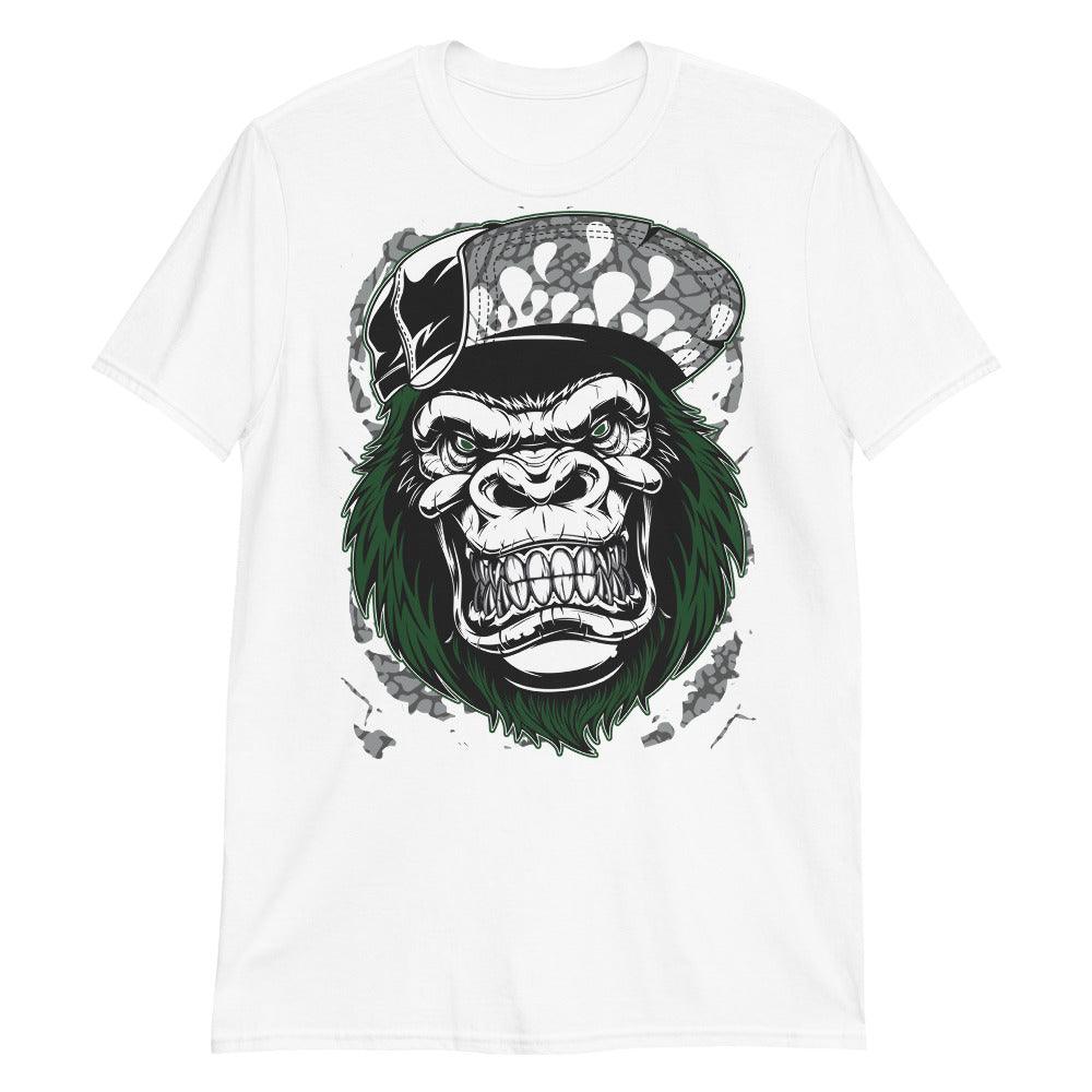 3s Pine Green Shirt Gorilla Beast