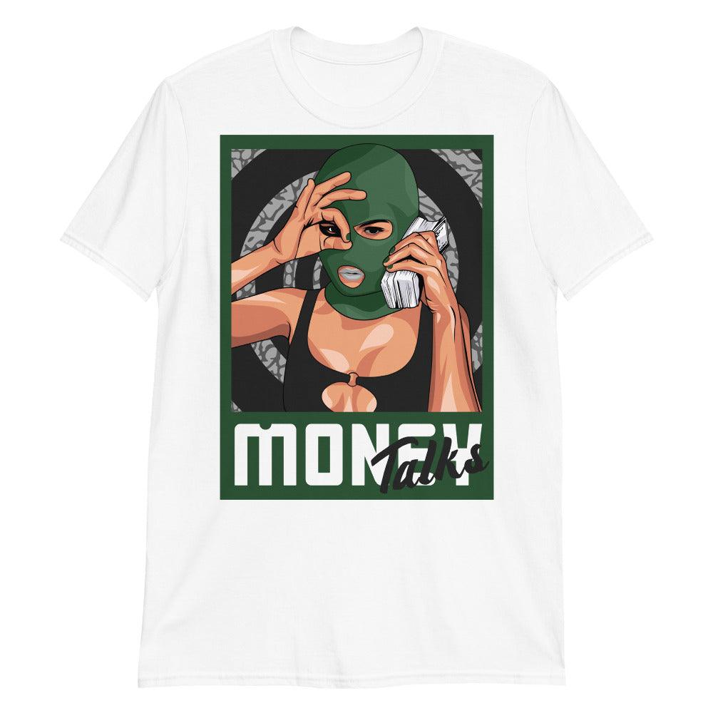 3 Pine Green Shirt Money Talks