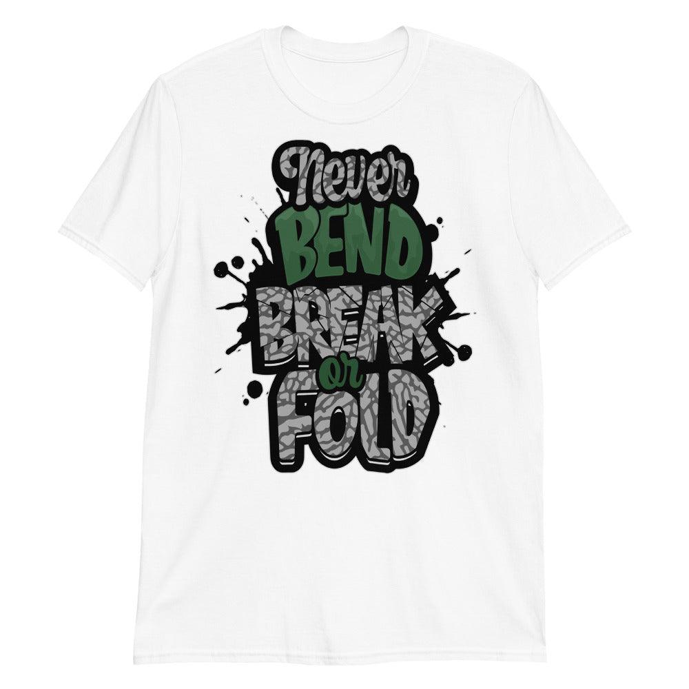 3 Pine Green Shirt Never Bend