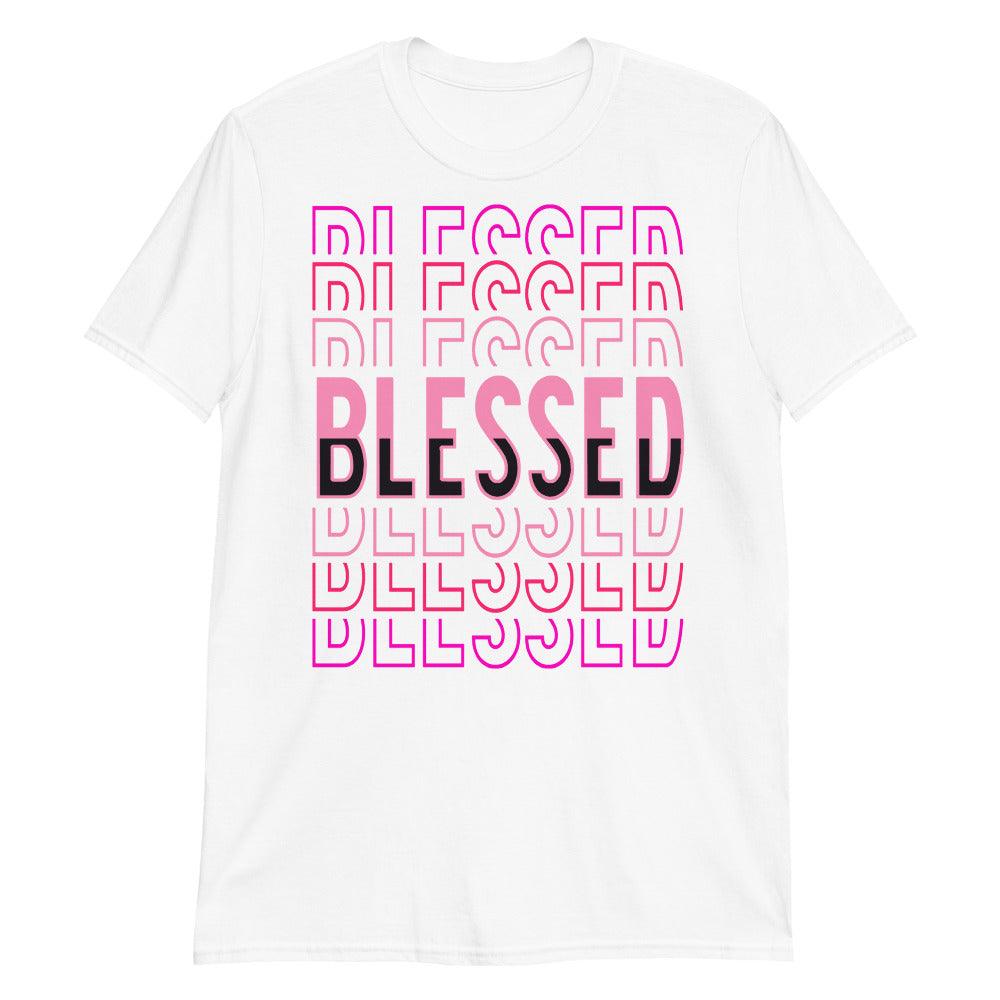 Shocking Pink 14s Shirt Blessed - Sneaker Shirts Outlet