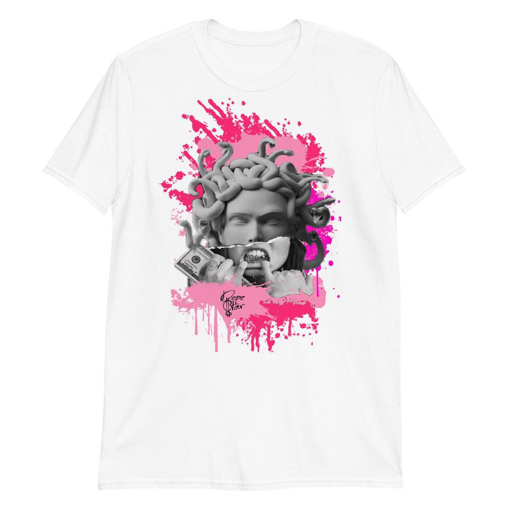 14s Low Shocking Pink Shirt Medusa