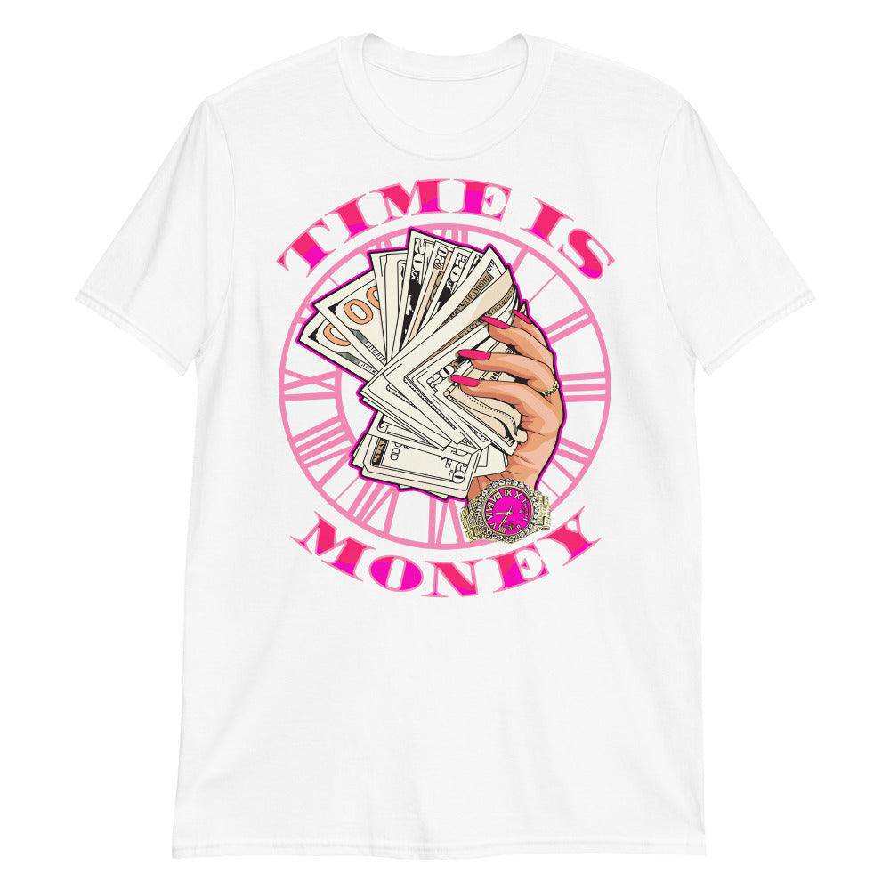 14s Low Shocking Pink Shirt Time Is Money