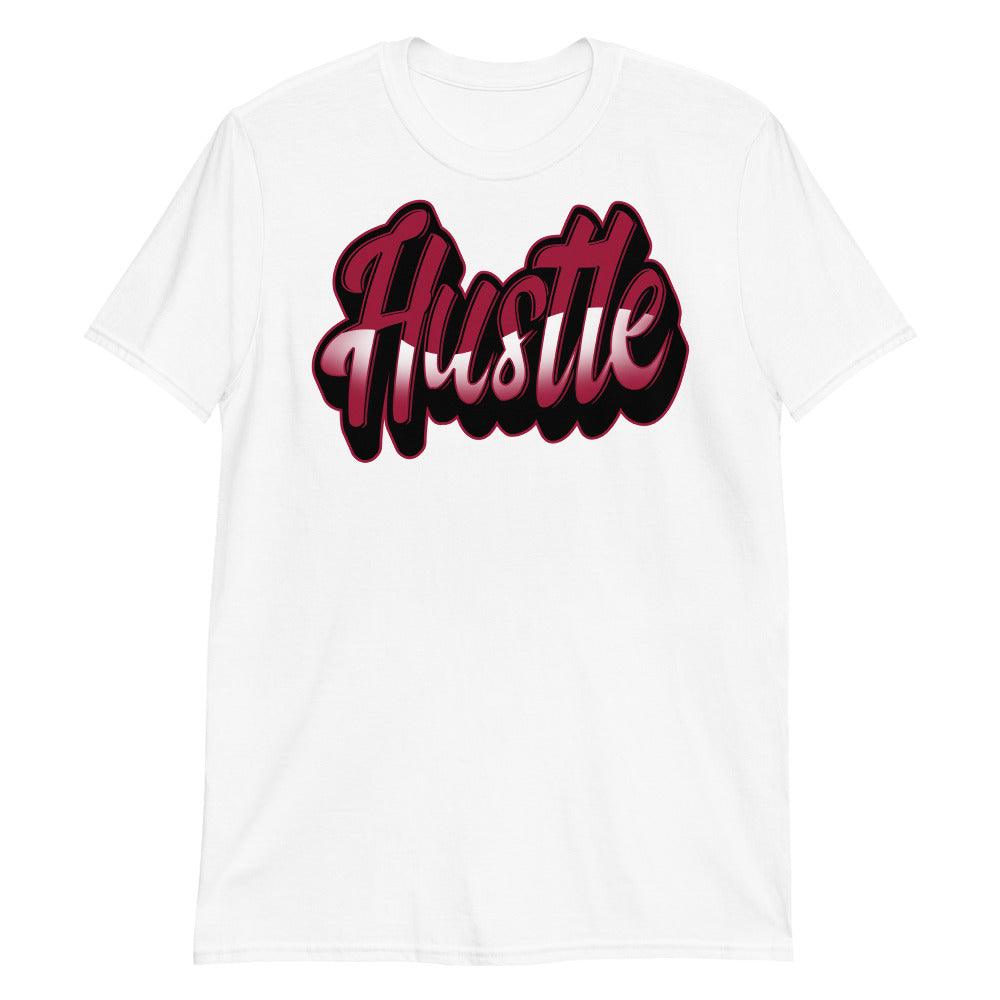 1s Bred Patent Shirt Hustle