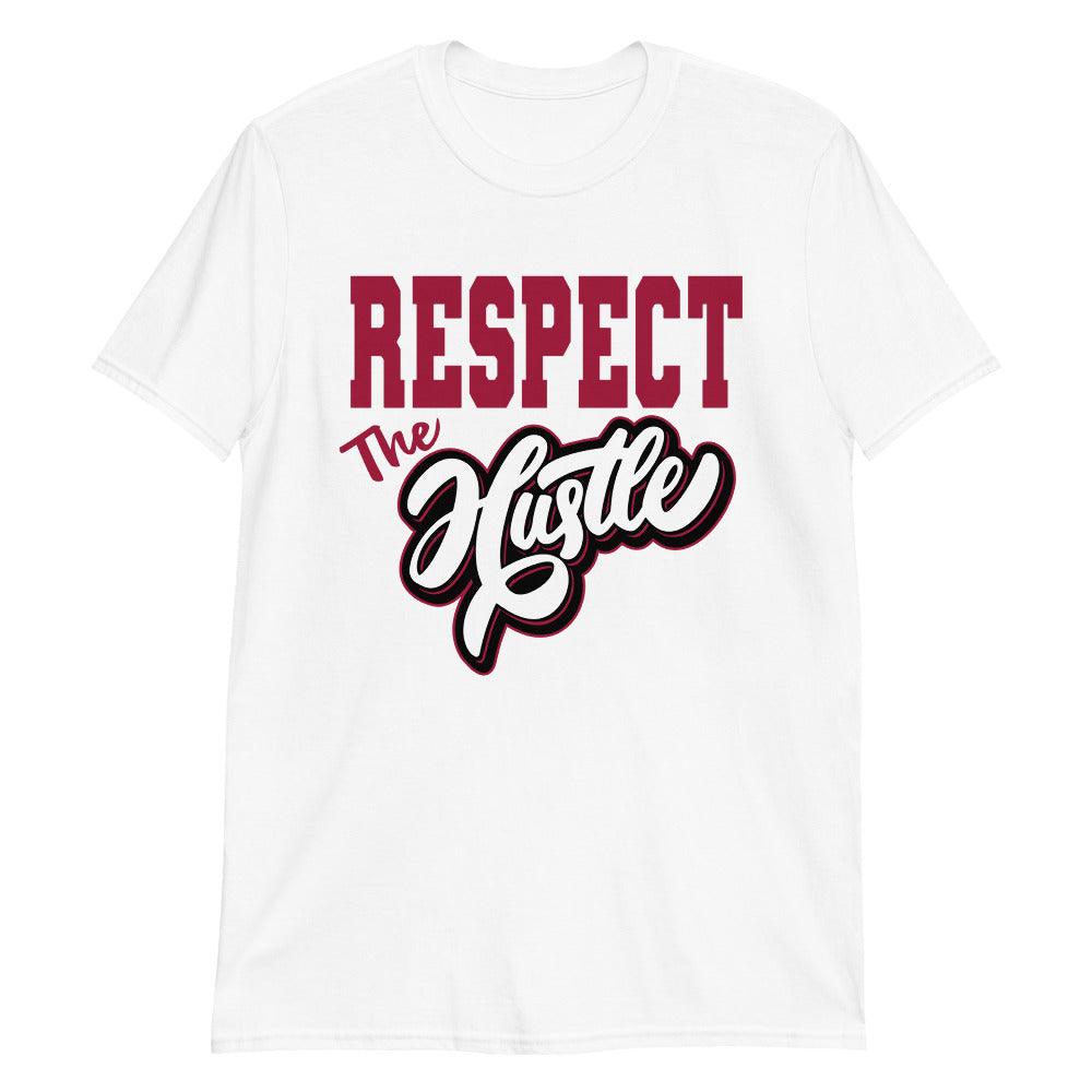 1s Bred Patent Shirt Respect The Hustle - Sneaker Shirts Outlet