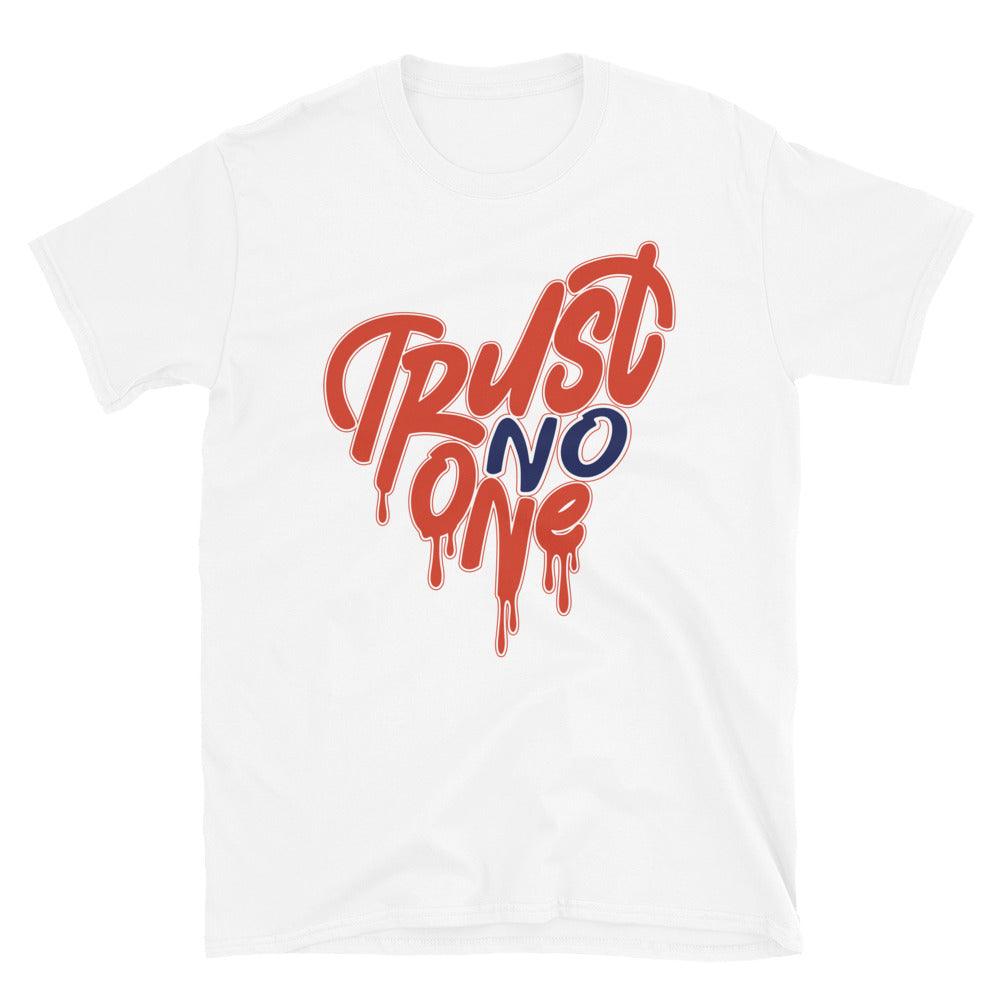 Dunk High Knicks Shirt Trust No One Heart - Sneaker Shirts Outlet