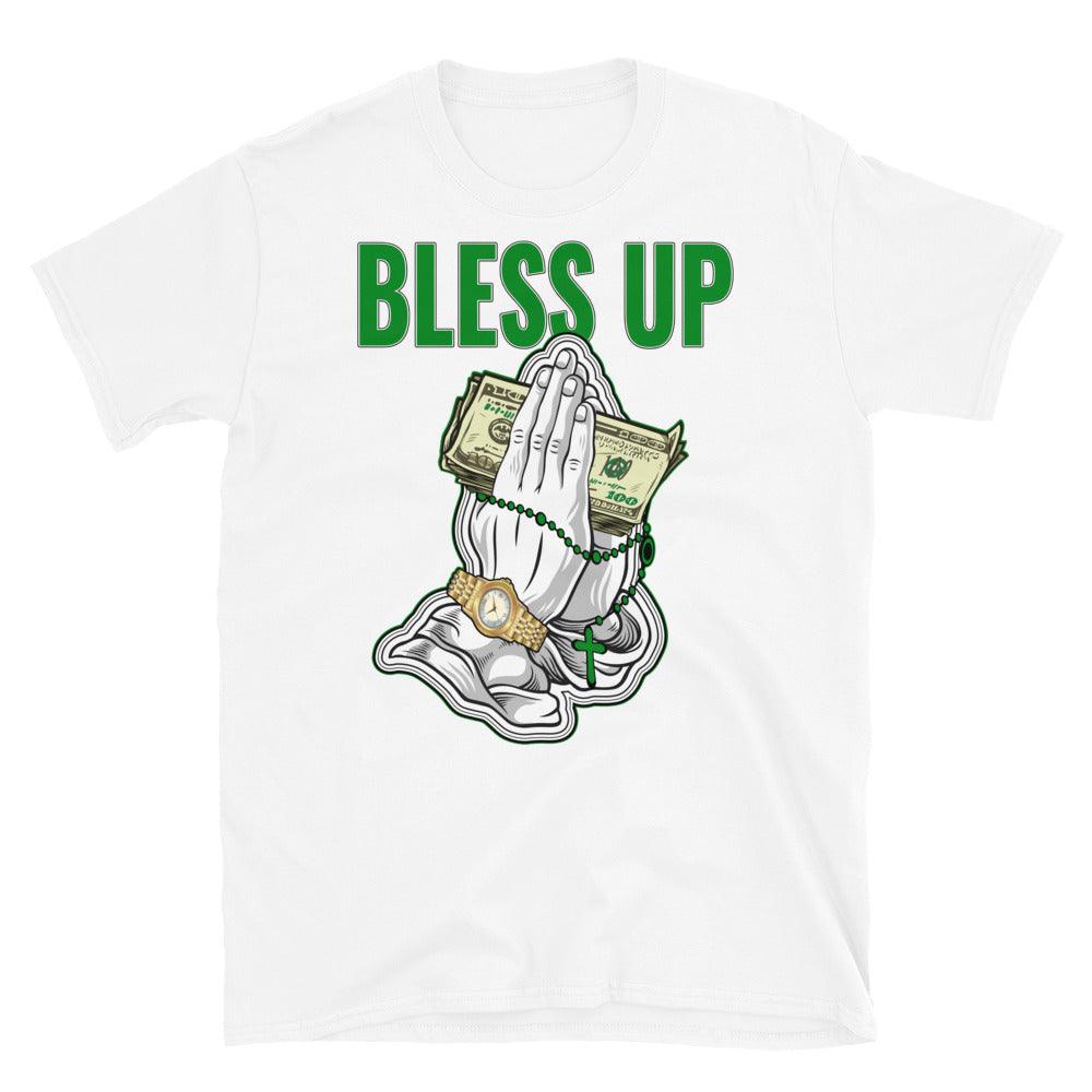 Air Jordan 1 Low Lucky Green Shirt - Bless Up - Sneaker Shirts Outlet