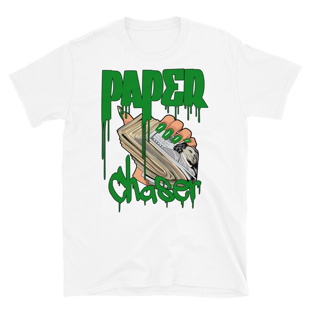 Air Jordan 1 Low Lucky Green Shirt - Paper Chaser - Sneaker Shirts Outlet