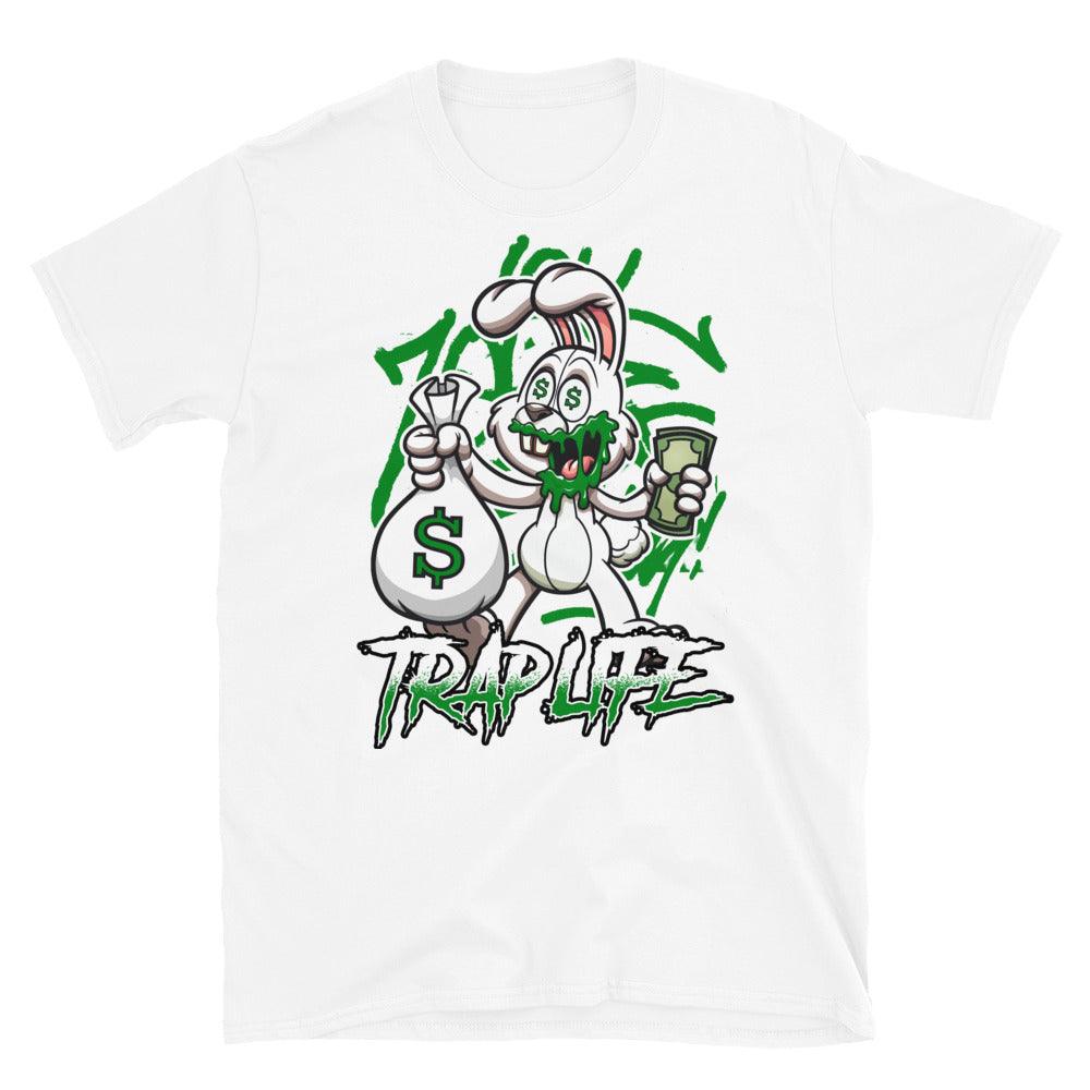 Air Jordan 1 Low Lucky Green Shirt - Trap Life Rabbit - Sneaker Shirts Outlet