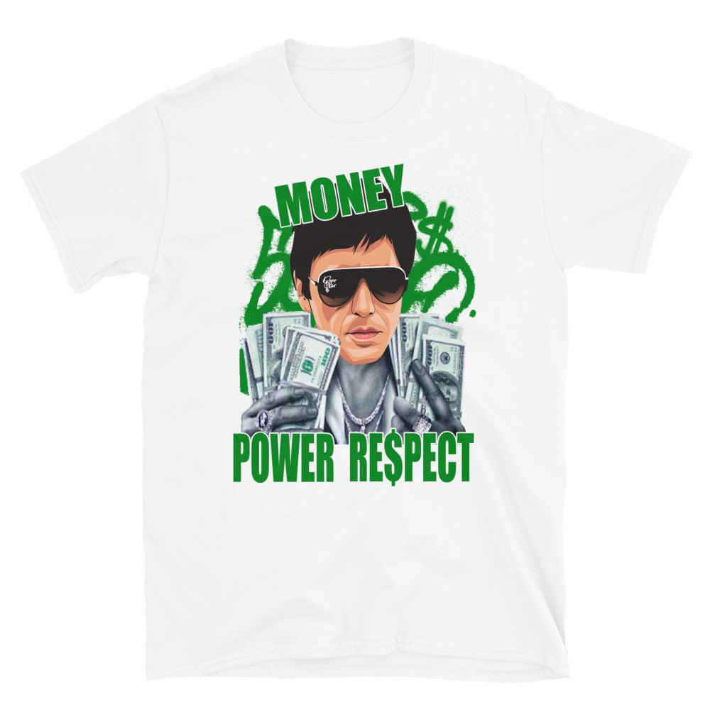 Air Jordan 1 Low Lucky Green Shirt - Tony Montana - Sneaker Shirts Outlet