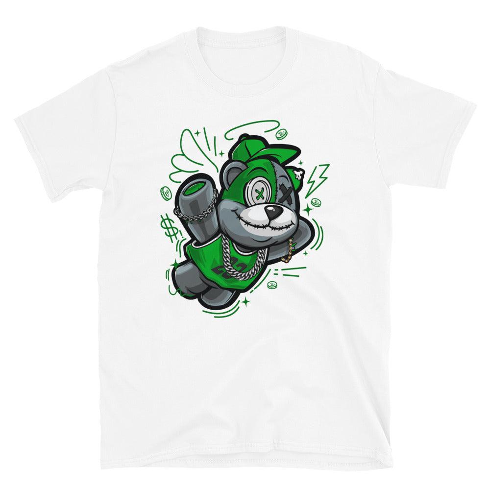 Air Jordan 1 Low Lucky Green Shirt - Slam Dunk Bear - Sneaker Shirts Outlet