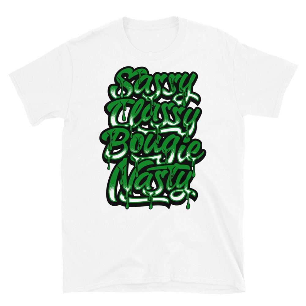 Air Jordan 1 Low Lucky Green Shirt - Sassy Classy - Sneaker Shirts Outlet