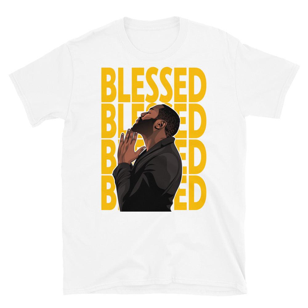 Air Jordan 11 Low Yellow Snakeskin - God Blessed - Sneaker Shirts Outlet