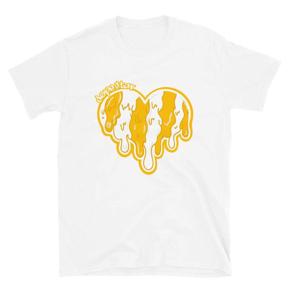 Air Jordan 11 Retro Low Yellow Snakeskin - Melting Heart - Sneaker Shirts Outlet