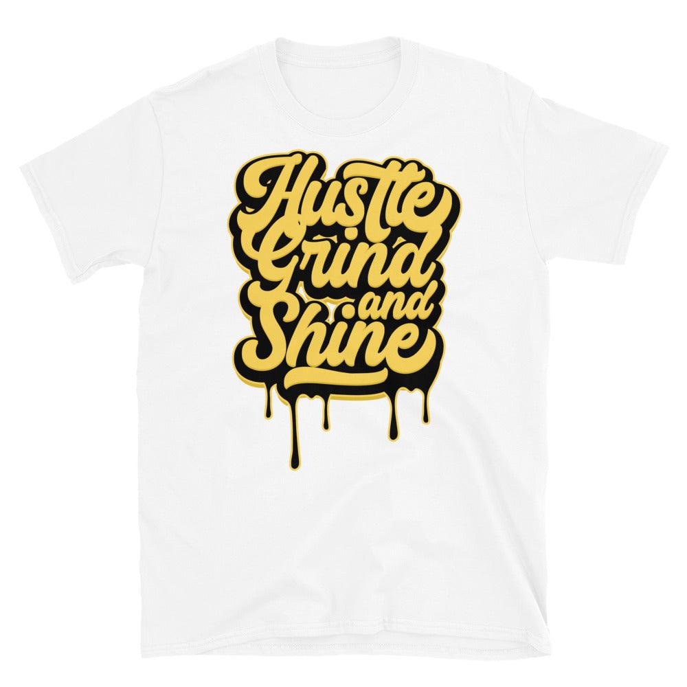 Air Jordan 4 Thunder - Hustle Grind & Shine - Sneaker Shirts Outlet