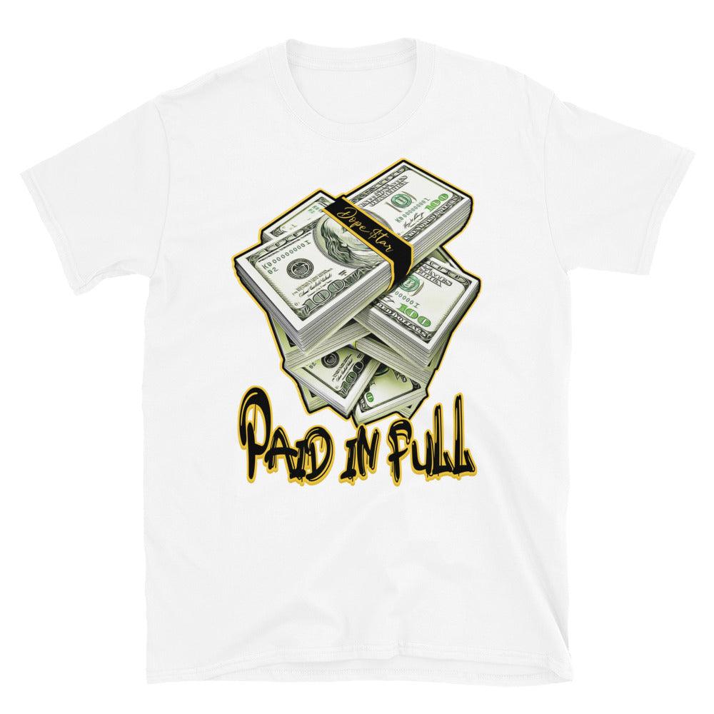 Air Jordan 4 Thunder - Paid In Full - Sneaker Shirts Outlet