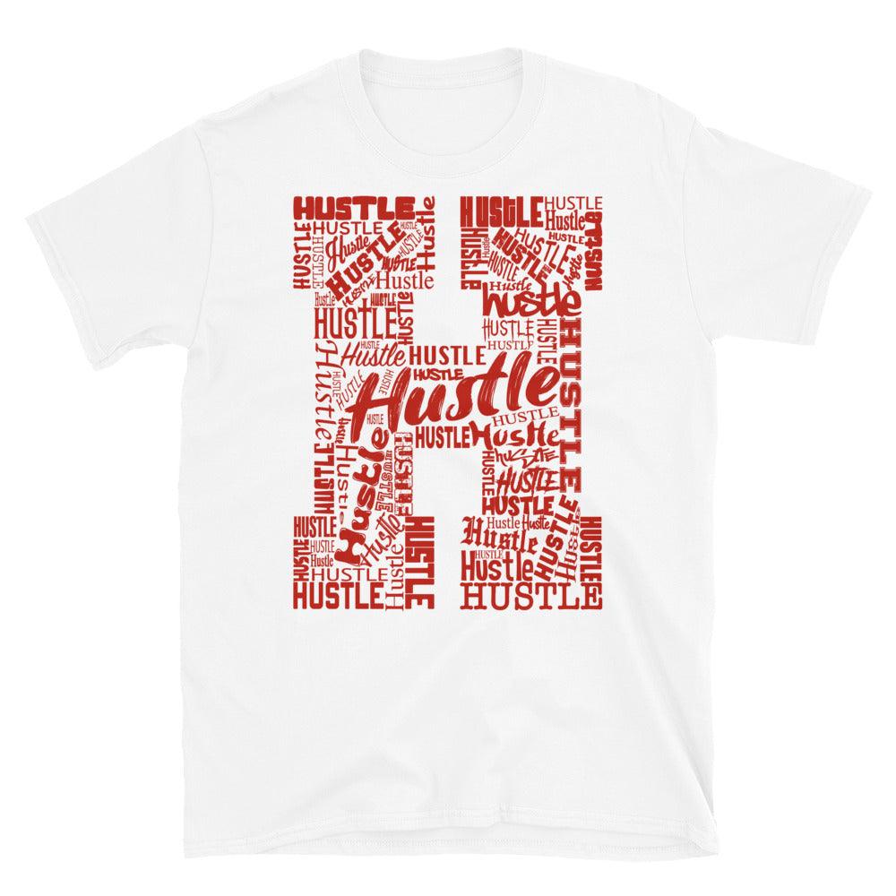 Nike Dunk High White Picante Red - H Is For Hustle - Sneaker Shirts Outlet