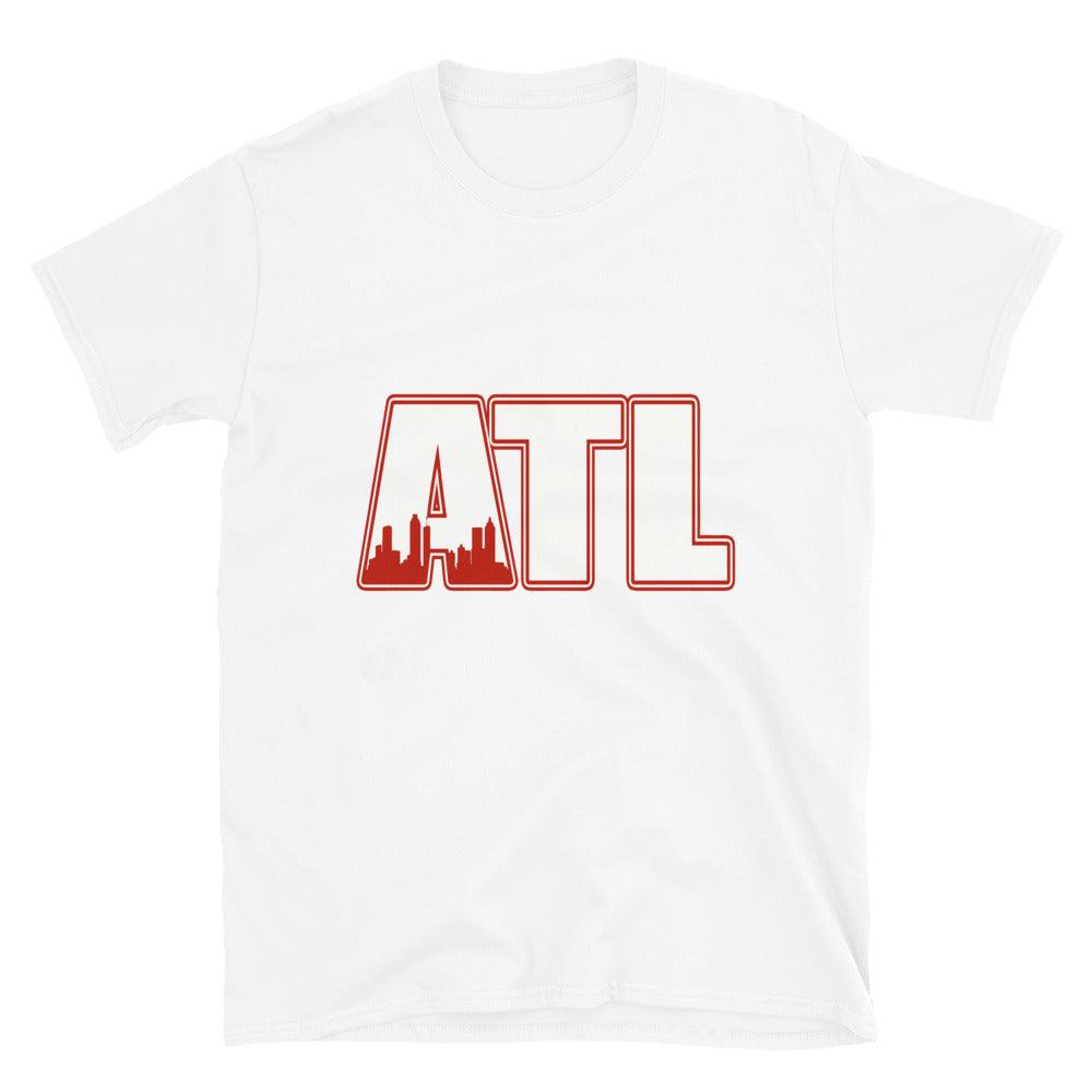 Nike Dunk High White Picante Red - Atlanta ATL - Sneaker Shirts Outlet